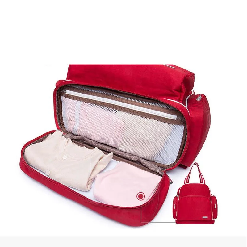 Maternity Large Capacity Oxford Backpack Shoulder Bags For Pregnant Women Outdoor Tote Bags Double Use Female Multi-function Bag03