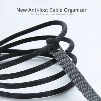 

14cm Cable Organizer Holder Wire Winder Earphone Mouse Cord Clip Aux USB Cable Management Protector For Phone