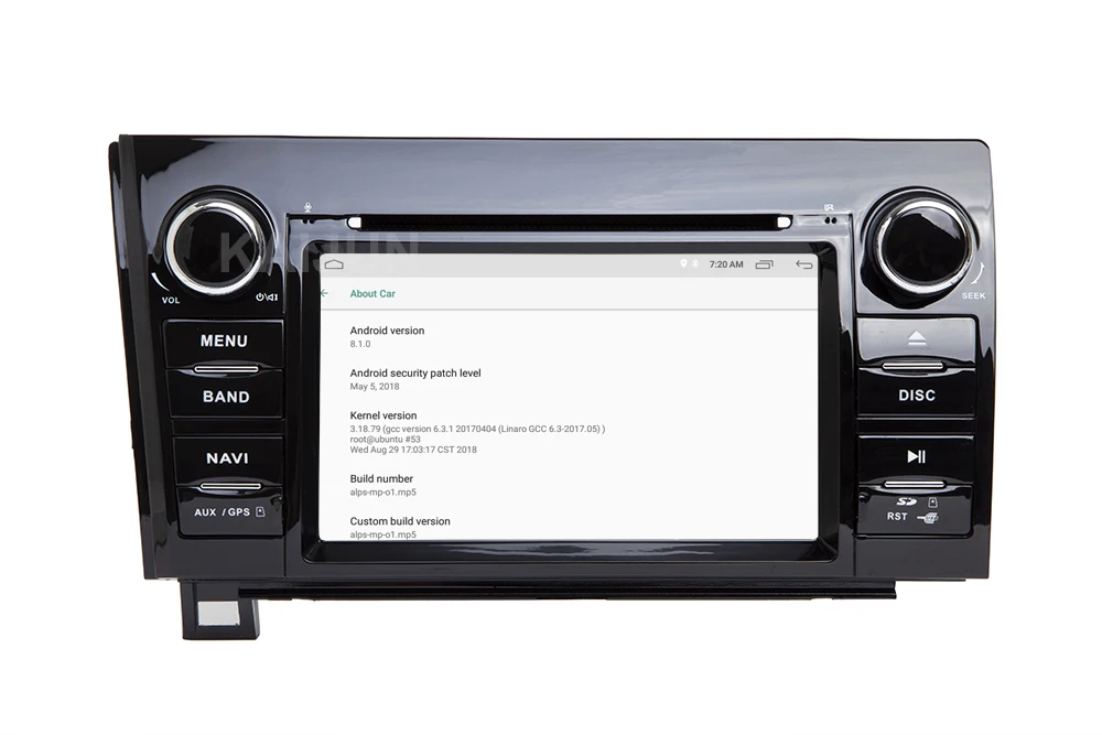 Best Android 9.0 Car DVD Player for Toyota Tundra 2007-2015 Sequoia with Radio WiFi Bluetooth GPS 7