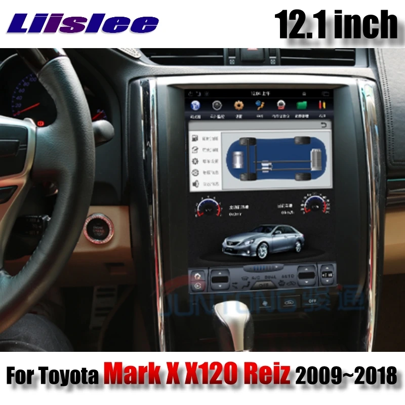 For Toyota Mark X X120 Reiz 2009~2018 2G RAM LiisLee Car Multimedia GPS WIFI Audio Stereo Radio Navigation NAV NAVI MAP 5
