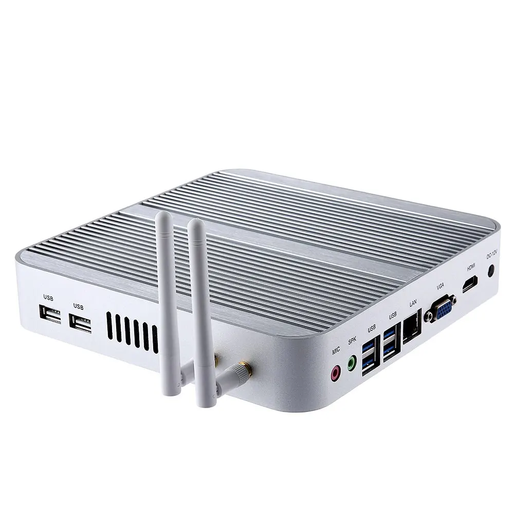 HYSTOU FMP03 Fanless Mini PC Core-i5-4200U HM86 Express with HDMI VGA Output For Gaming Entertainment Working 