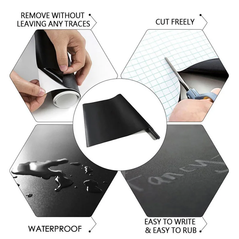 Removable Chalkboard Wall Sticker 3