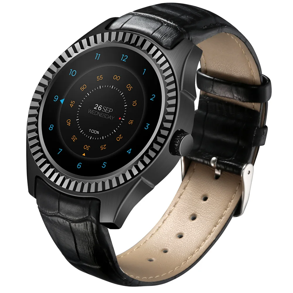 

NO.1 D7W Smart Watch Heart Rate Sleep Monitor Bluetooth 4.0 Sedentary Reminder Remote Camera WiFi MTK6572 1GB RAM 8GB ROM