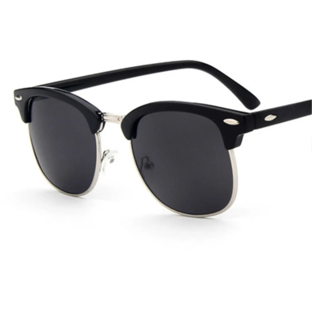 

ZXRCYYL 2018 Fashion New Sunglasses Men/Women Retro Rivet High Quality Polaroid Lens Brand Design Sun Glasses Female OculosUV400