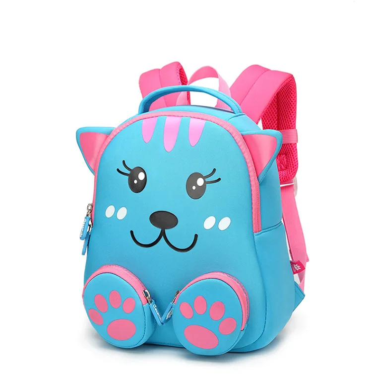 Модный рюкзак с мультяшным котом, школьный рюкзак для девочек и мальчиков, детские школьные сумки для учеников, Детская сумка, подарок, Mochila Escolar