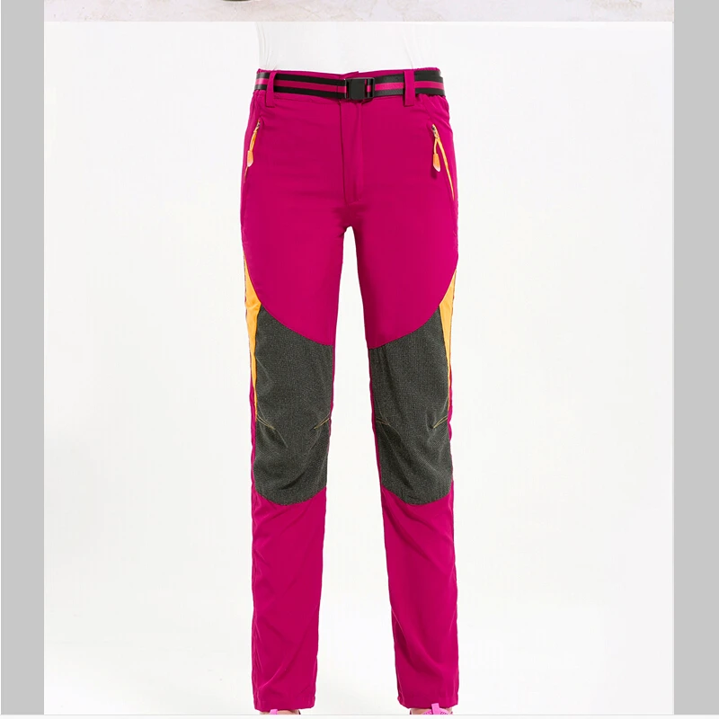 Primavera Verano marca mujeres al aire libre Pantalones de senderismo de secado rápido respirable protección UV Pantalones para acampar turismo trekking deporte