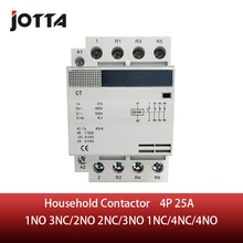 4P 25A 220 V/230 V 50/60HZ din rail AC контактор для дома