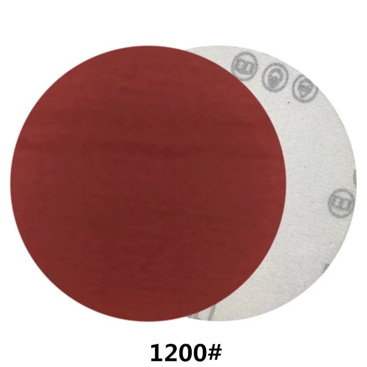 POLIWELL 30 шт " 50 мм зернистостью 40 240 600 1000 1500 2000 красный зерна Сухой шлифовальный станок шлифовальные диски наждачная бумага для шлифовальные электроинструменты аксессуары