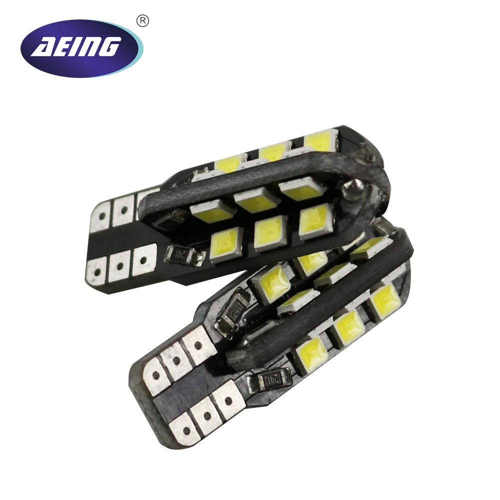 AEING 1x T10 светодиодный лампы W5W 194 белый 24SMD автомобильный инструмент двери