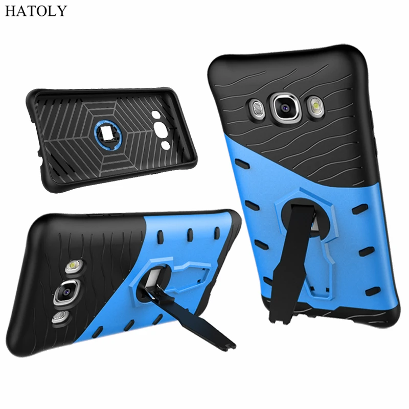 Чехол HATOLY для Samsung Galaxy J5 2015 армированный чехол J500F гибридный резиновый