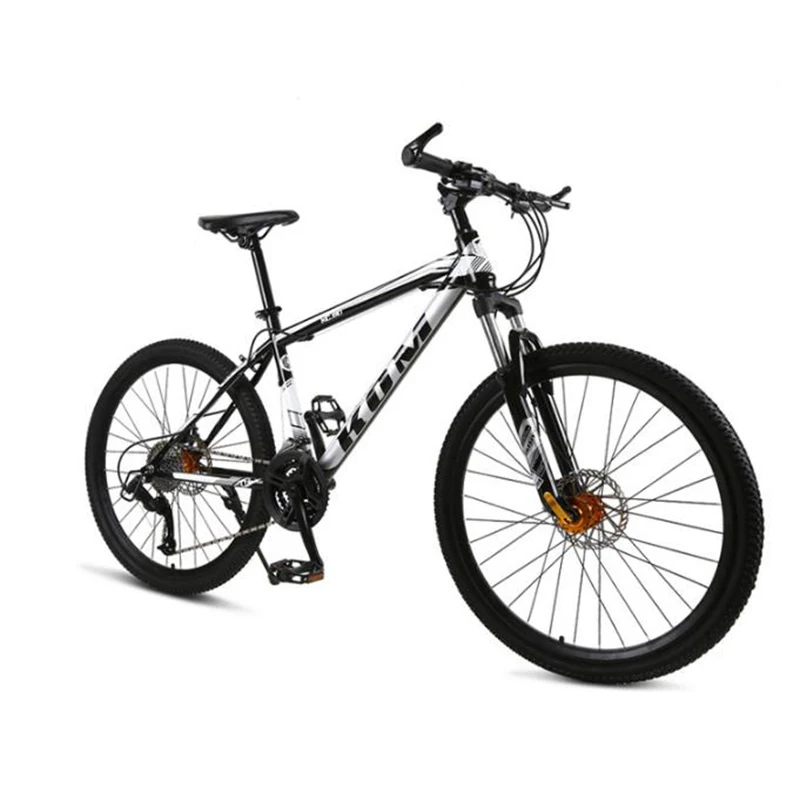 Discount Mountain bike bicycle adult men and women speed double disc brakes shock ultra light student off-road bicycle 4
