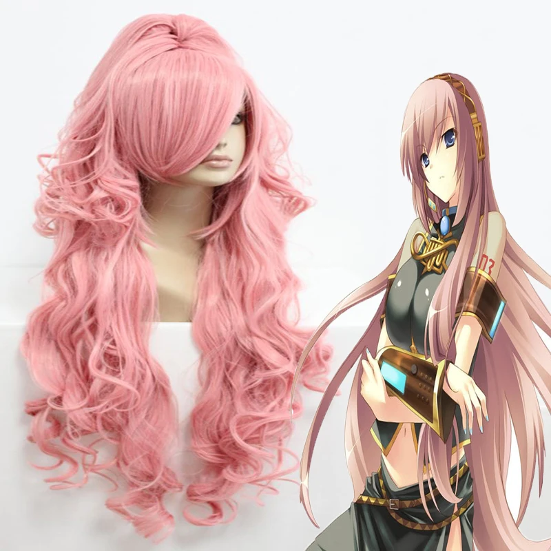 

Anime Re Boot Cosplay Wig Megurine Luka Cosplay Wigs Heat Resistant Synthetic Halloween Carnival Party Elluka Clockworker Wig