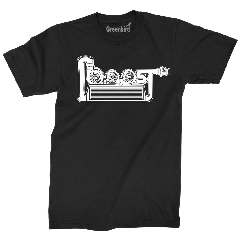 

2019 New 100% Cotton Top Quality Boost T-Shirt Mechanic Engine Piston Car Racing Turbo Motor 100% Cotton Tee Men Summer Hoodies