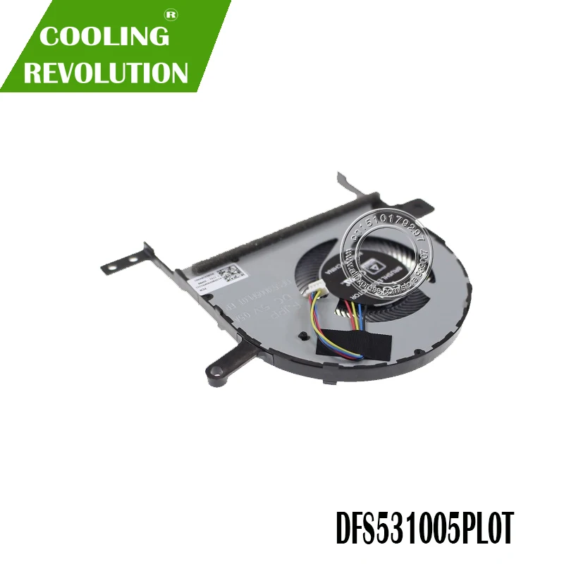 Ceny Nowy procesor wentylator chłodzący dla asus S510U X510U X510 DFS531005PL0T FJPP DC 5V 0.5A A13NB0FM0P01211 wentylator