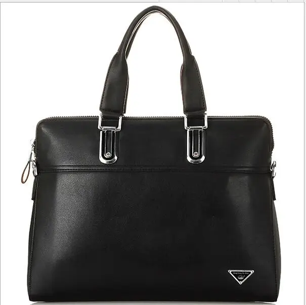 

HK dashan 2016 new business dress black men's briefcase bags pu leather brand man briefcase handbags laptop shoulder bags male