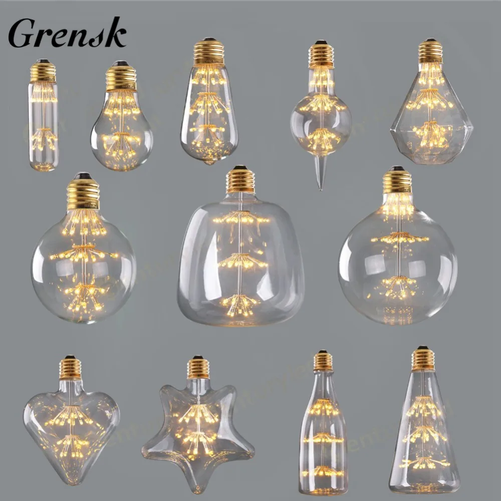Offers Retro A60 Berbintang Bulbs Bohlam 1