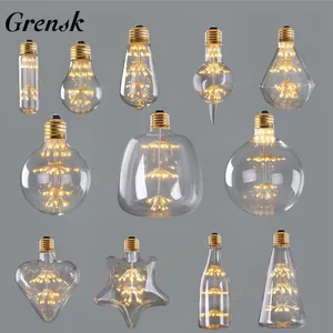 Free Shipping Grensk G80 G95 Retro Starry Sky Dimmable Led Bulb 3W 2200K E27 220V Wine Bottle Decorative Firework Lightbulb Lamp Lampada Led — cnryteauy Free Shipping Grensk G80 G95 Retro Starry Sky Dimmable Led Bulb 3W 2200K E27 220V Wine Bottle Decorative Firework Lightbulb Lamp Lampada Led — cnryteauy