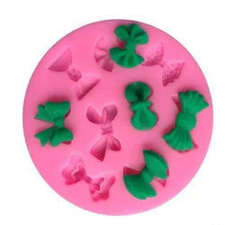 4YANG Silicone Mold Bow Tie Shape 3D Fondant Cake Silicone Mold Kitchen Chocolate Making Cupcake Soap Mold Cake Decoration Tools 4YANG Silicone Mold Bow Tie Shape 3D Fondant Cake Silicone Mold Kitchen Chocolate Making Cupcake Soap Mold Cake Decoration Tools