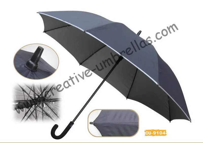 

Free shipping by sea,14mm fiberglass shaft and ribs,auto open golf umbrella,windproof,anti-thunderbolt,nylon silver coating