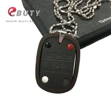 EBUTY модная Ювелирная подвеска Квант энергии камень здоровья подарок подвески с Нержавеющая сталь ожерелье цена 50 шт