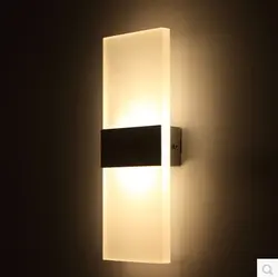 Feimefeiyou современная простота 6 W 29 см светодиодный лампа прикроватная теплый белый свет AC 90-265 V номер Гостиная настенные бра