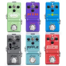 Donner 1 шт. задержка хора овердрайв дискорция тремоло бустер педаль гитары педаль эффектов Часть Аксессуары True Bypass