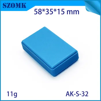 

10pcs a lot looking nice and beautiful plastic junction box plastic housing for electronics products 58*35*15mm