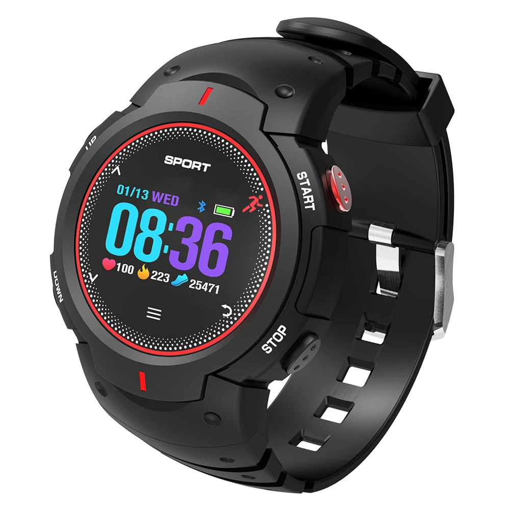 

F13 50m Waterproof Smart Watch Sport Wristband Fitness Tracker Heart Rate Monitor For iPhone Xiaomi Android