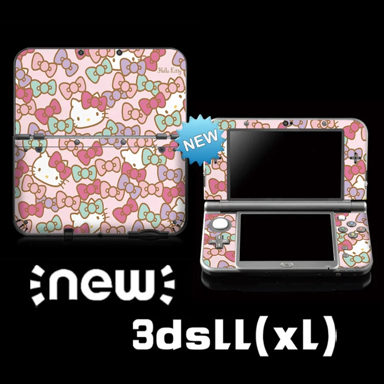 

Protective Vinyl Skin Sticker For limited Hellokitty Color Stickers For Nintendo NEW 3DS LL/ 3DS XL