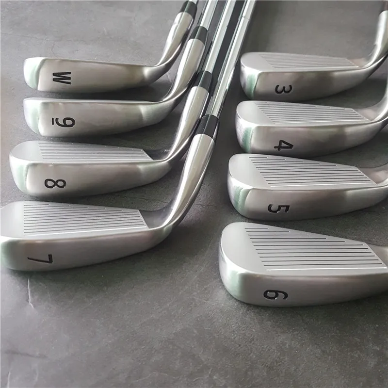 

11XF GEN1 Silver Black 3456789W 8Pcs FORGED Golf Irons Set Golf Clubs Graphite Steel Shaft with Head cover KBS TOUR TGI FLT
