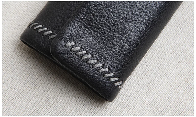 AETOO ручная кожаная сумка для ключей, женский многофункциональный мини-кожаный кошелек, нулевой кошелек