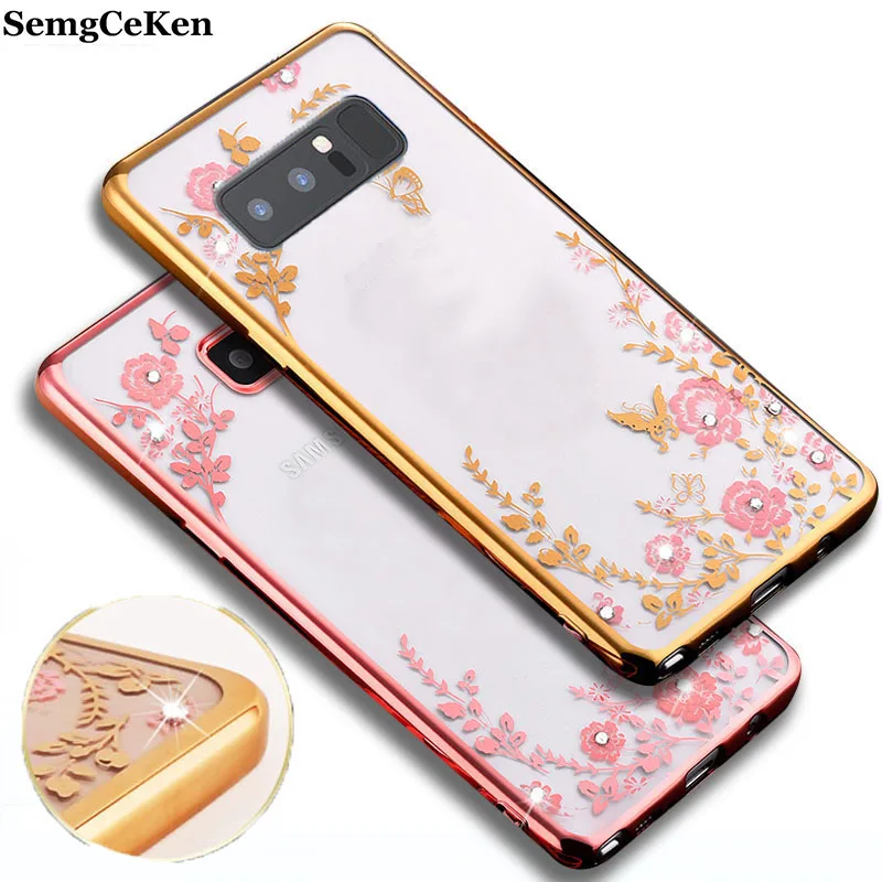 SemgCeKen силиконовый чехол для samsung galaxy S10 plus lite s10lite s10plus s10e роскошный золотой