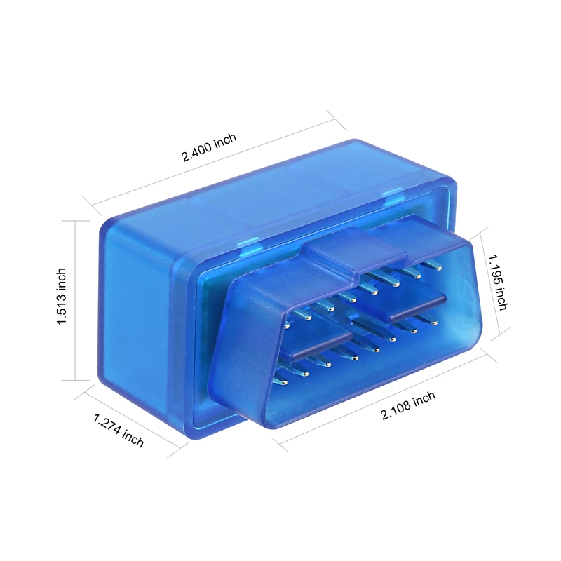 Оригинальный ELM 327 Bluetooth V1.5 ELM327 PIC18F25K80 чип диагностический инструмент OBD2 сканер
