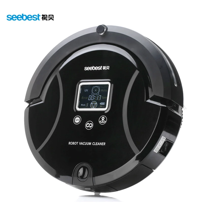 

Robotic Vacuum Cleaner Auto Clean Spot Clean for Carpet, Wooden Floor with LCD Screen, UV Sterilize Robot Cleaner, Seebest C561