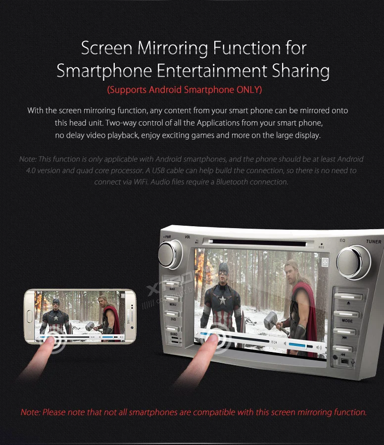 Excellent XTRONS 8 inch 2 din Radio Car DVD Player GPS Navigation JPG MP4 For Toyota Aurion 2006 2007 2008 2009 2010 2011/ Camry 2007-2011 5 Excellent XTRONS 8 inch 2 din Radio Car DVD Player GPS Navigation JPG MP4 For Toyota Aurion 2006 2007 2008 2009 2010 2011/ Camry 2007-2011 5