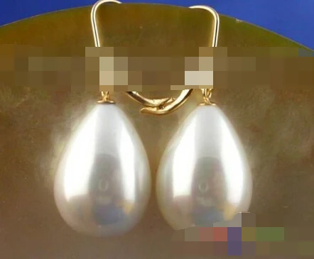 

FREE SHIPPING>>> free shipping 00051 white seashell drip pearl dangle earring