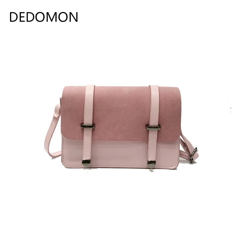 

Matte Small Square Flap Bag Fashion Women Messenger Crossbody Bags Brand Design Sling Shoulder PU Leather Handbags Vintage Purse