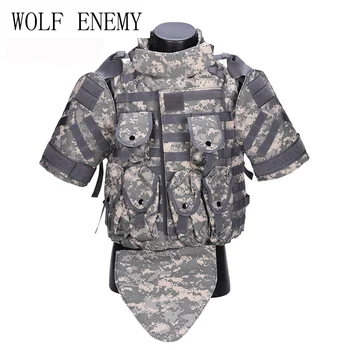 

Combat Vest Army Outerdoor CS Cosplay OTV Tactical Camouflage Vest Military Molle Combat CS Typhon Highlander Vest