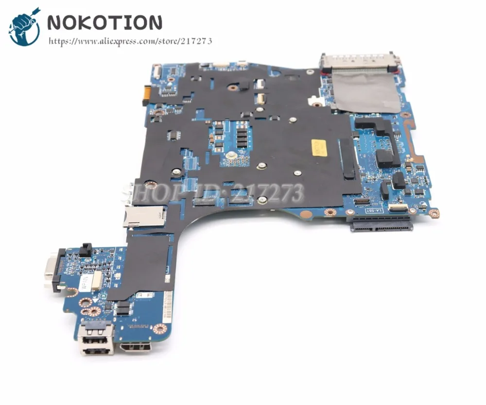 NOKOTION для ноутбука Dell Latitude E6510 материнская плата CN 0NCPCN новинка 22 LA 5573P QM57 DDR3 GPU
