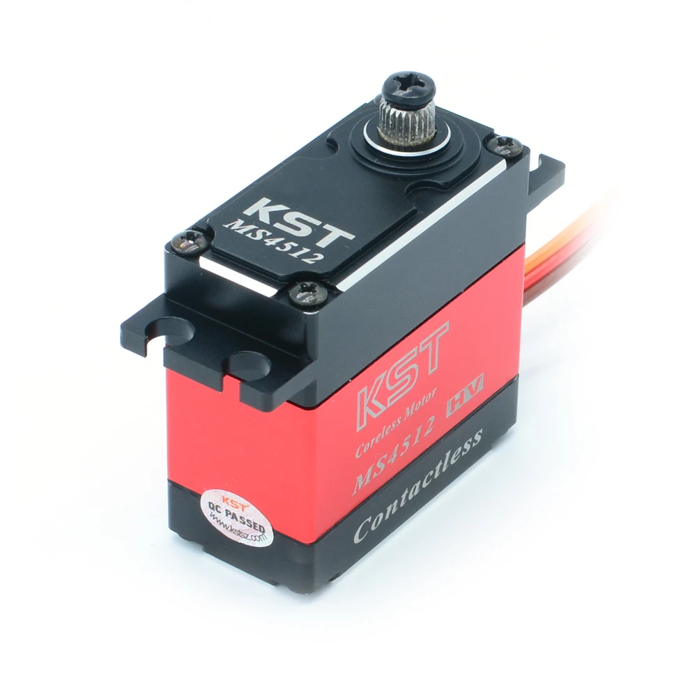 

KST MS4512 HV 8.4V 45kg 0.14sec High Performance Metal Digital Servo Motor for Drone UAV RC Climbing Car Boat Robot Helicopter