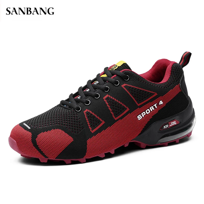 Autumn Men Tennis Shoes for Men Mesh Cushion Sneakers Outdoor Breathable Athletic Sports Shoes ...