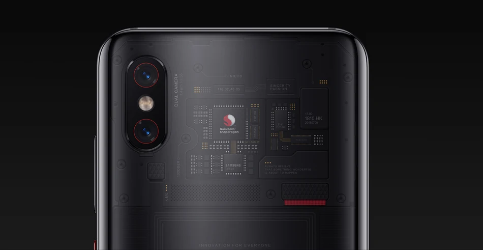 Global Version Xiaomi Mi 8 Pro 8GB 128GB Snapdragon 845 In-screen Fingerprint 20MP Front Camera NFC Transparent Mobile Phone