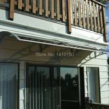 DS100300-A, 100x300 см, 39.37 дюйм(ов) x 118.11 дюйм(ов). Алюминий Брэкетт дверь навес Поликарбонат навесы