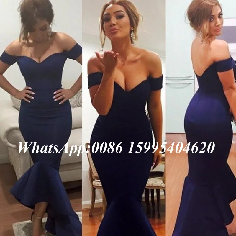 blue maid of honor dress