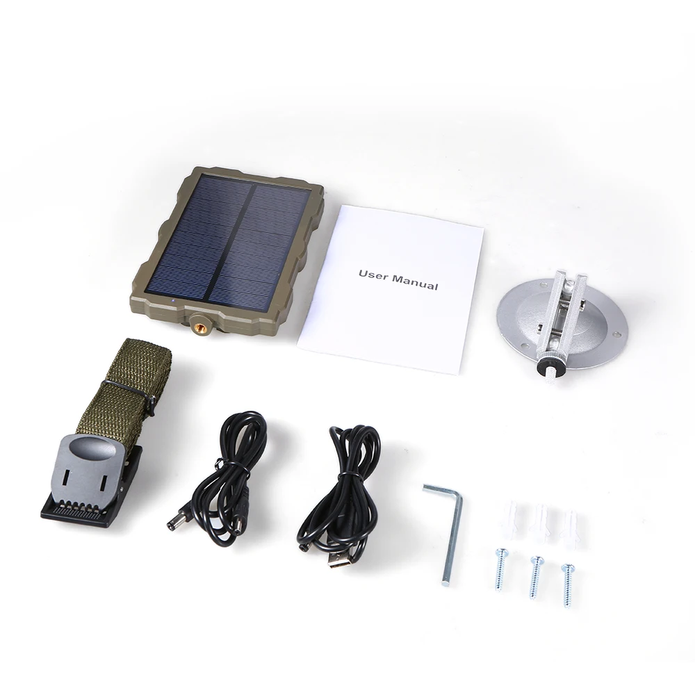 Hunting Camera 1500mAh Solar Panel Power Charger For Photo Traps Chasse Hunter Camera H881 H3 H903 H885 Scouting Guard Chasse (8)