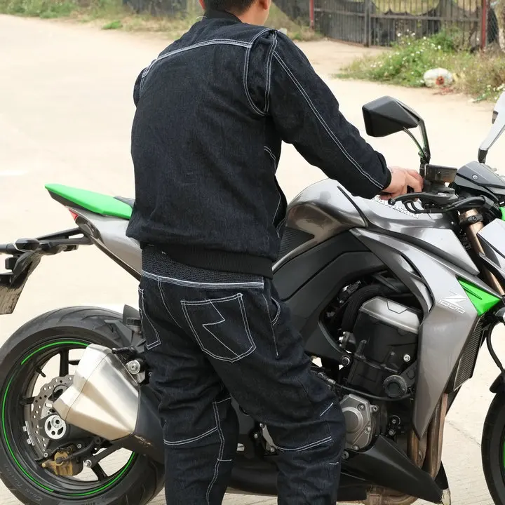 Новая Автомобильная джинсовая куртка гоночные мотоциклетные Костюмы Одежда ветрозащитная одежда для езды мотоциклетная куртка с защитой