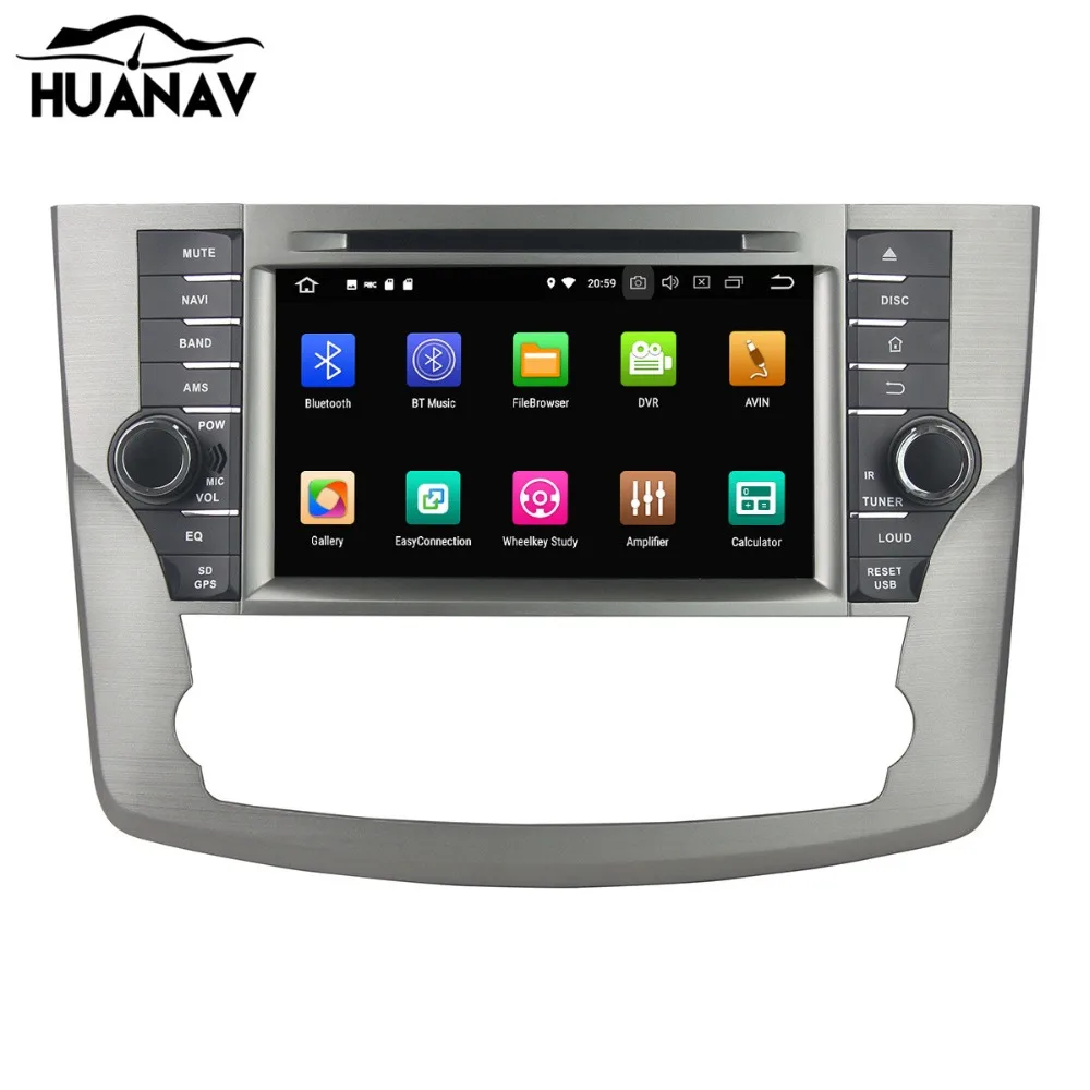 Cheap HUANVA Android 8.0 Car DVD Player GPS navigation For Toyota Avalon 2011 2012 multimedia player tape recorder 8-Core navi Audio 2