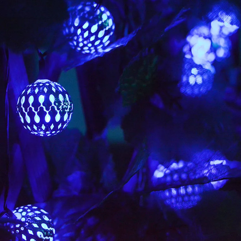 String Lights-Moroccan ball (16)