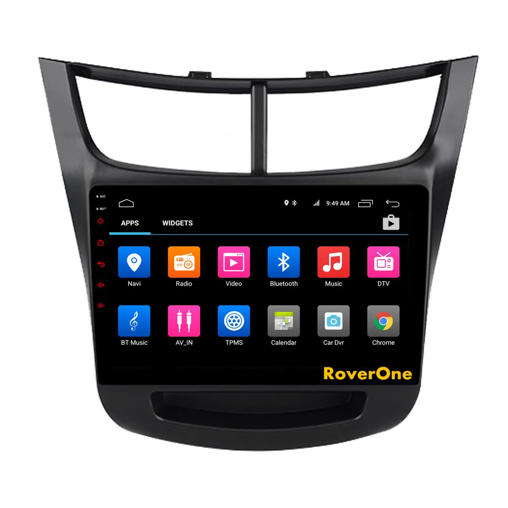 Best RoverOne Android 9.0 Car Multimedia Player For Chevrolet Sail 2015 2016 2017 Autoradio Bluetooth Radio Stereo GPS Navigation DSP 6