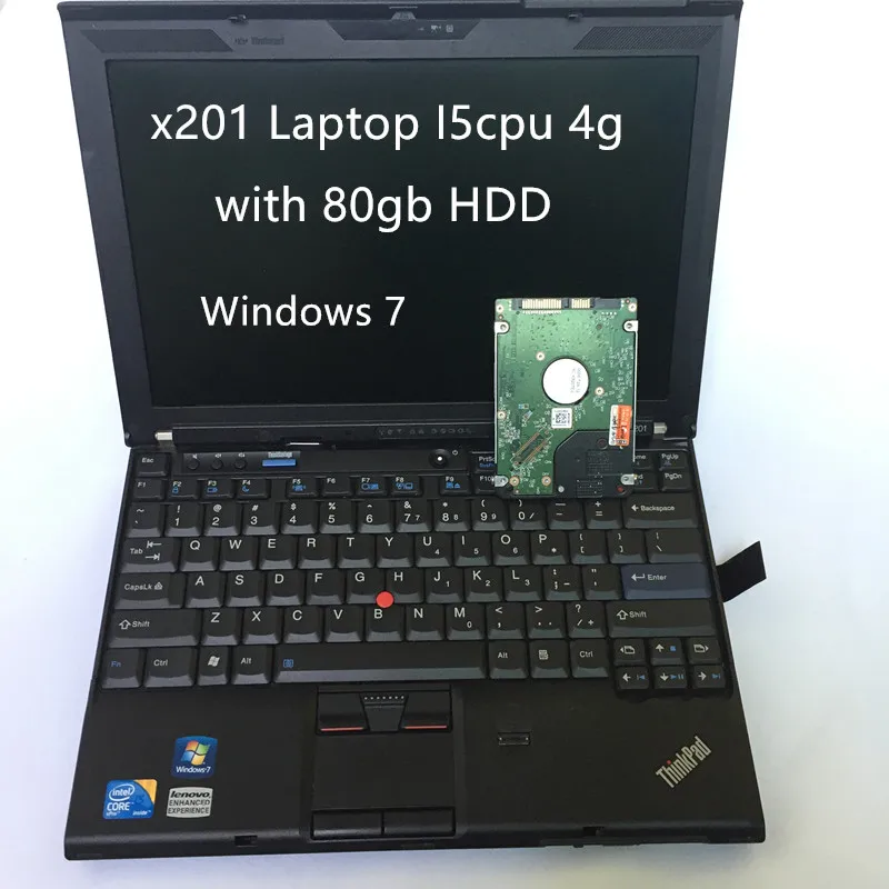 Горячая Распродажа 2020 диагностический ноутбук X201 I5 cpu 4g ram с жестким диском 80gb